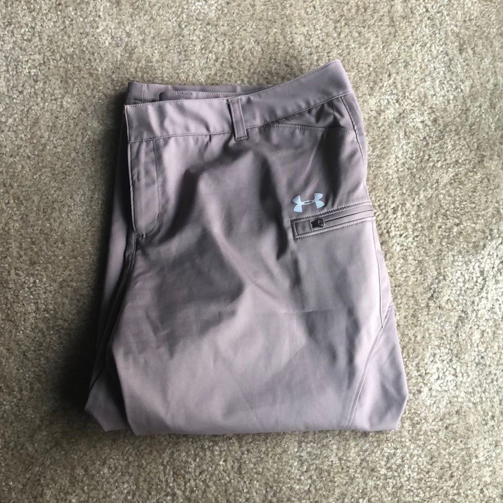 Brown Under Armour Capris